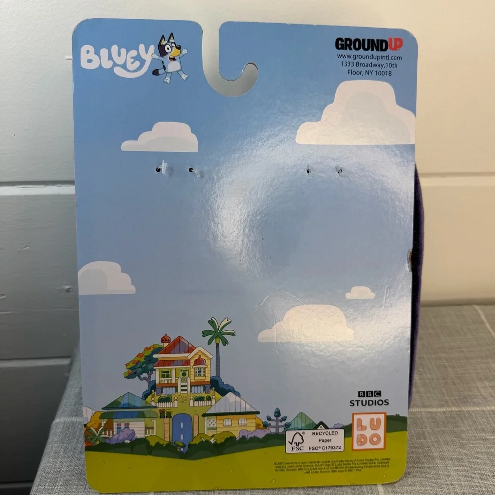 Bluey Slippers Medium 7/8 Kids - New!‎